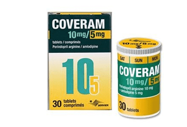 COVERAM 10 MG + 5 MG 30 FILM TABLET